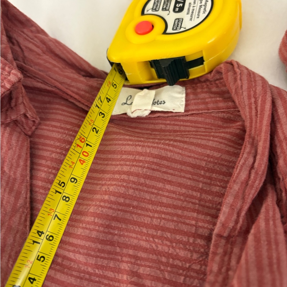 Love Notes Collared Button Down Top - Picture 8 of 9